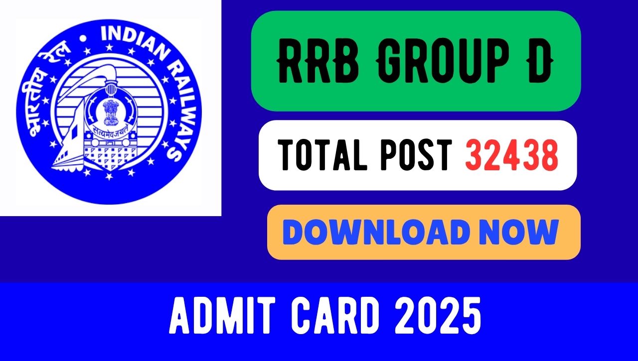 RRB Group D Admit Card 2025 