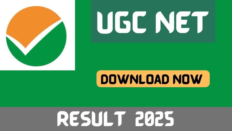 UGC NET June Result 2025