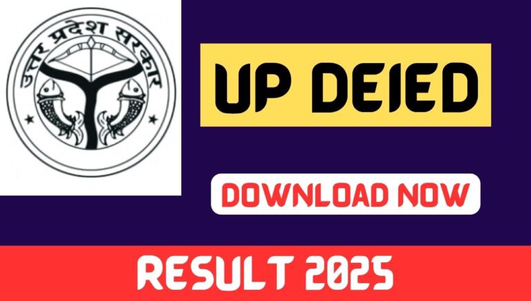UP DEIEd Result 2025